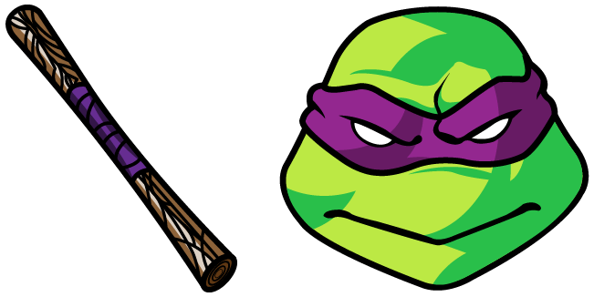 TMNT Donatello & Stick Cursor