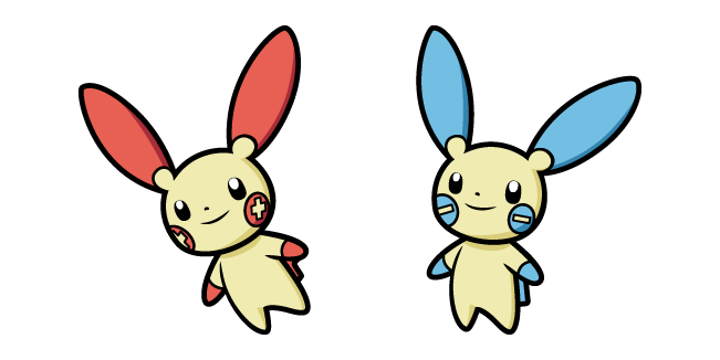 Pokemon Plusle & Minun Cursor