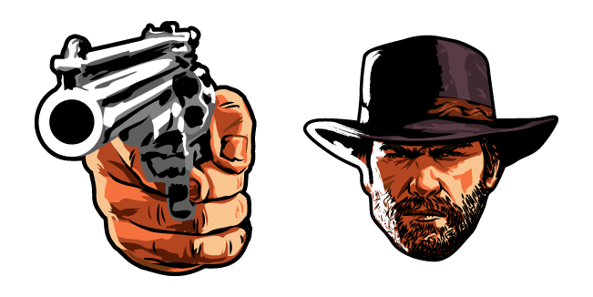 RDD2 Arthur Morgan & Gun Cursor