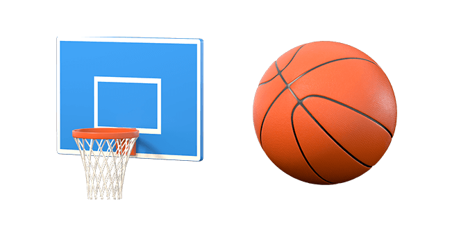 Basketball Hoop & Ball 3D Cursor