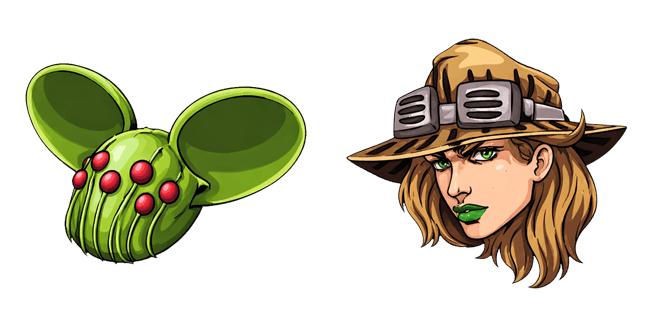 JoJo’s Bizarre Adventure Gyro Zeppeli & Ball Breaker Cursor