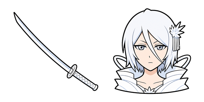 Bleach TYBW Rukia Kuchiki & Sode no Shirayuki Cursor