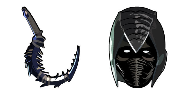 Mortal Kombat Noob Saibot & Sickle Cursor
