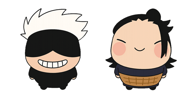 Jujutsu Kaisen Gojo & Geto Kawaii Cursor