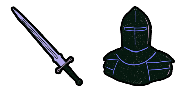 Dark Knight Armor & Sword Cursor