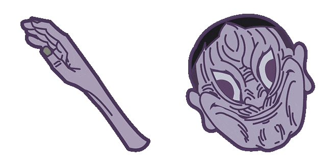 Dandadan Evil Eye Animated Cursor