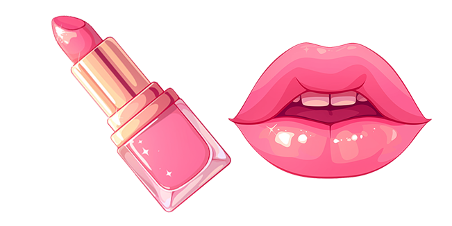 Pink Pomade & Lips Cursor