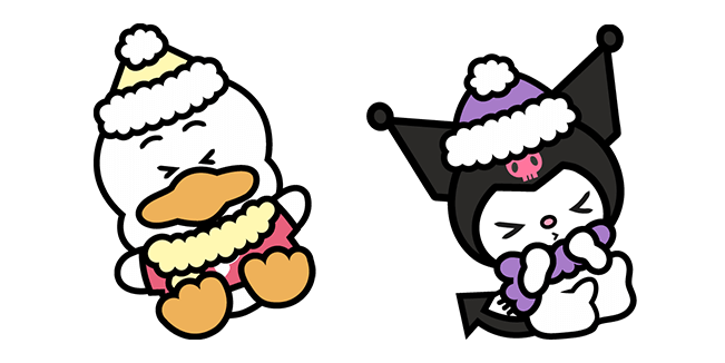 Winter Kuromi & Pekkle Cursor