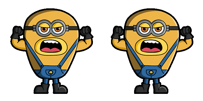 Minions Mega Minion Dave Animated Cursor