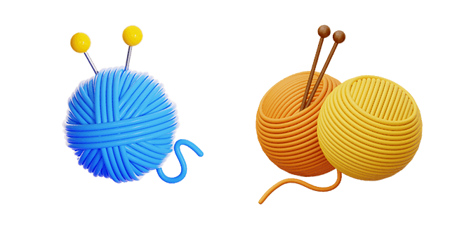 Yarn Ball 3D Cursor