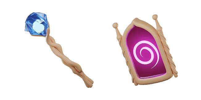 Wizard Staff & Magic Mirror 3D Cursor