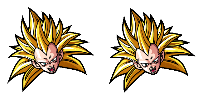 Dragon Ball Vegeta Super Saiyan 3 Animated Cursor