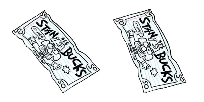 Gravity Falls Stan Bucks Animated Cursor