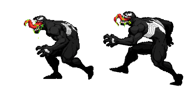 Venom Pixel Animated Cursor