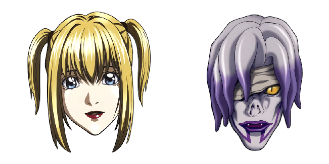 Death Note Misa Amane & Rem Cursor