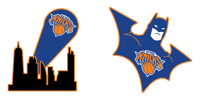 NBA New-York Knicks Batman Gotham Animated Cursor