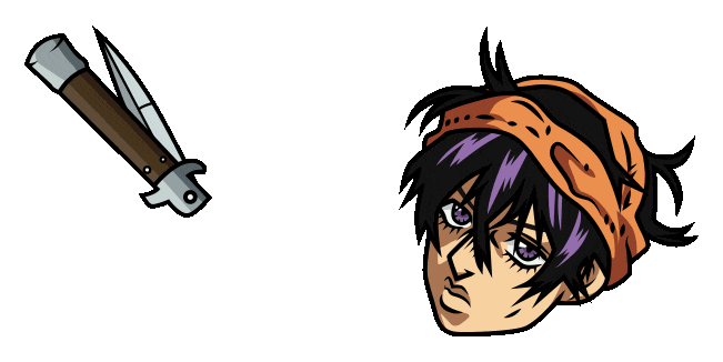 JoJo’s Bizarre Adventure Narancia Ghirga Animated Cursor