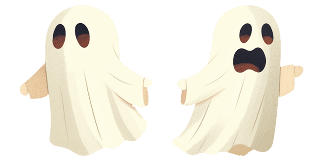 Vintage Screaming Ghost-custom-cursor Cursor