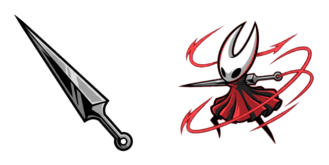 Hollow Knight Hornet & Needle Weapon Cursor