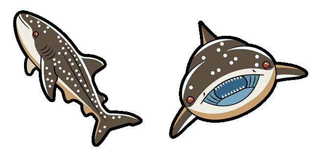 Gentle Giant Whale Shark Animated Cursor