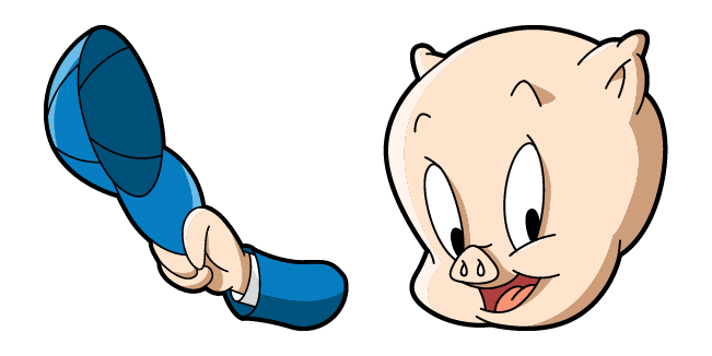 Looney Tunes Porky Pig Cursor