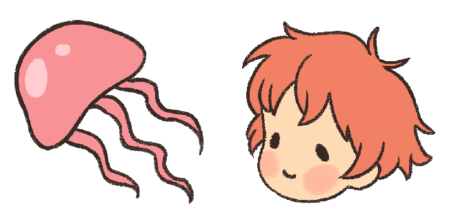 Ponyo & Medusa Cursor
