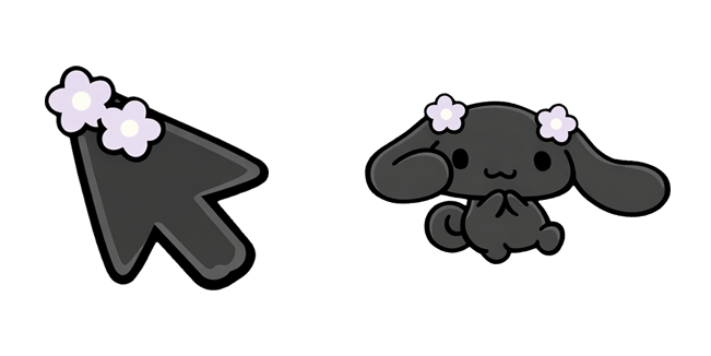 Black Cinnamoroll & Arrow Cursor