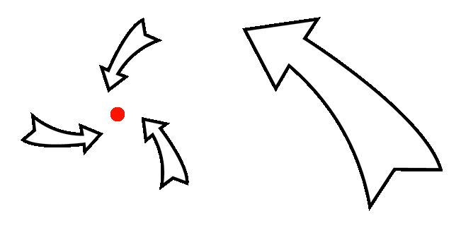 Center Pull Crosshair Animated Cursor