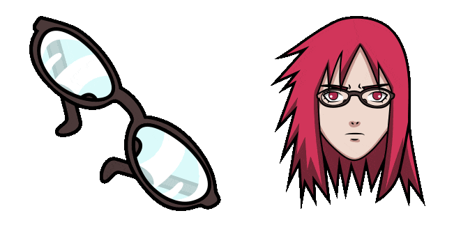 Naruto Karin & Glasess Animated Cursor