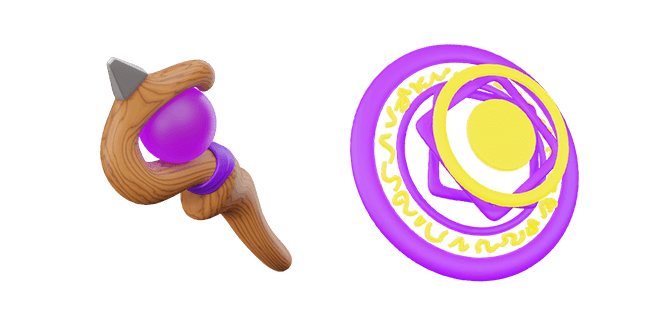 Mage Staff & Magic Circle 3D Cursor