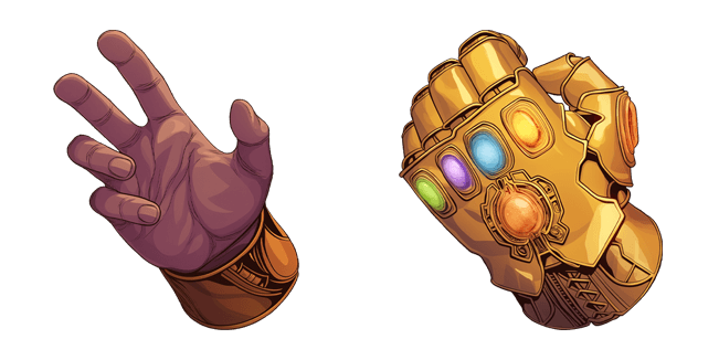 Thanos Infinity Gauntlet Marvel Cursor