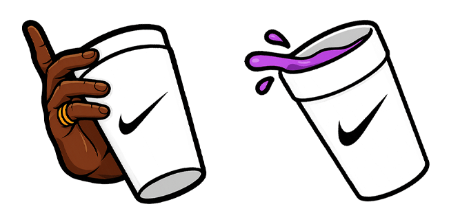 Hip-Hop Purple Drink Cursor