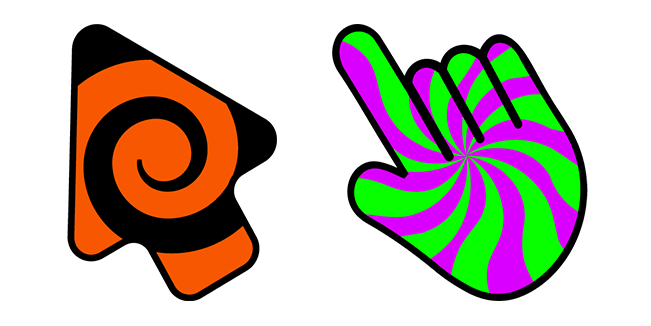 Halloween Lollipop Texture Cursor