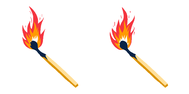 Burning Match Animated Cursor