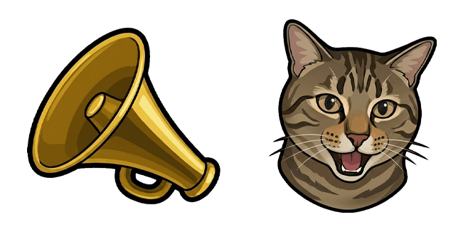 Serafino Cat Meme Cursor