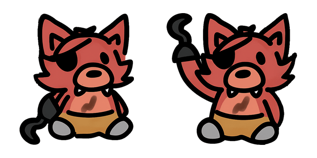 FNaF Chibi Foxy The Pirate Cursor