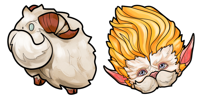 Arcane Heimerdinger & Poro Cursor