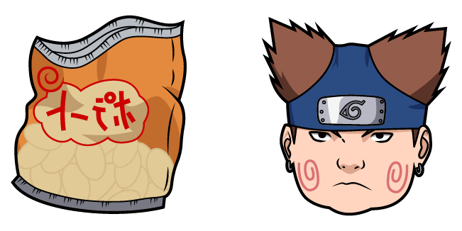 Naruto Choji Akimichi & Snack Cursor