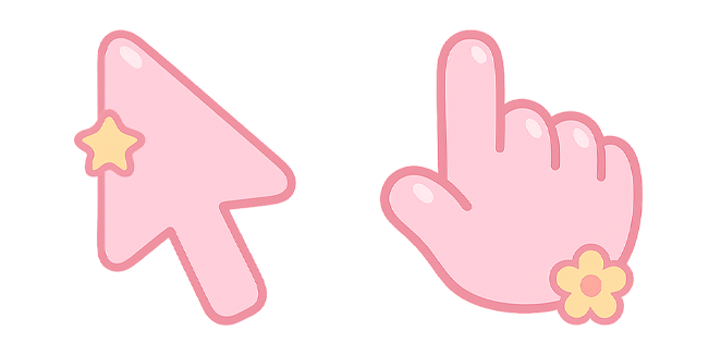 Pink Cutecore Cursor