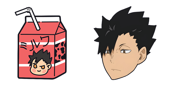 Haikyu!! Tetsuro Kuroo & Milk Cursor