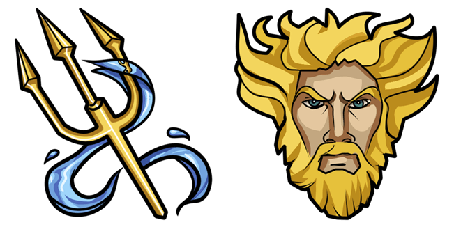 Aquaman & Trident Cursor
