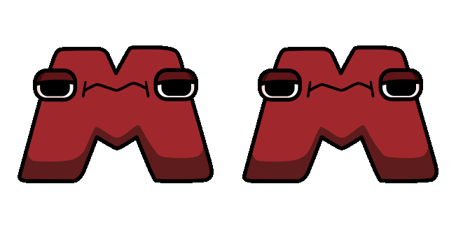 Alphabet Lore M Animated Cursor