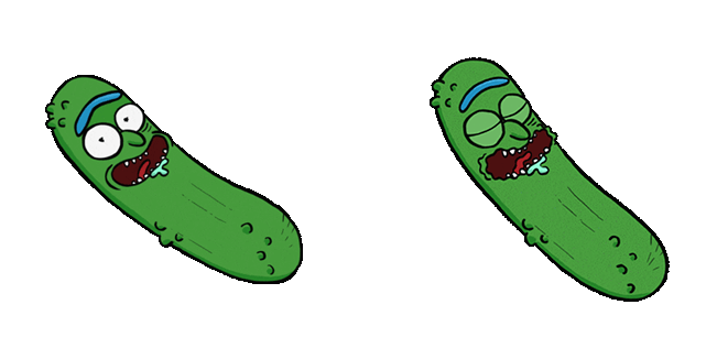 Rick and Morty Pickle Rick Animated Cursor