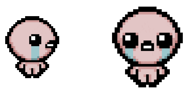 The Binding of Isaac Attack Animated Cursor