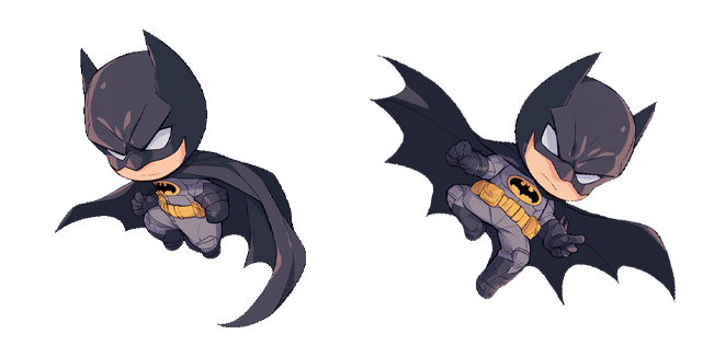 Tiny Batman Flying & Crouching Cursor