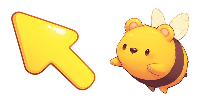 Cute Bee-Bear Cursor