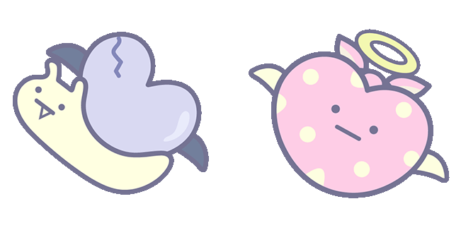 Cute San-X Furoshiki & Nisetsumuri Devil Animated Cursor