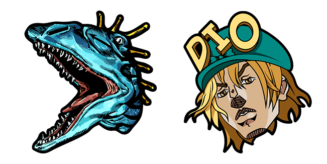 JoJo’s Bizarre Adventure Diego Brando & Scary Monster Cursor