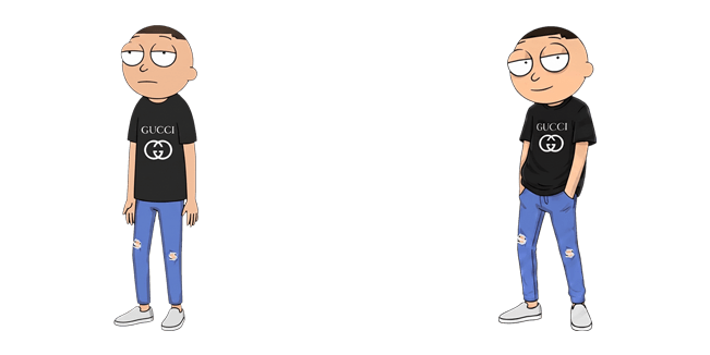 Gucci Morty Meme Cursor