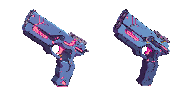 Cyberpunk Blaster Animated Cursor
